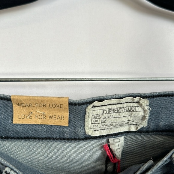 Current/Elliott Blue Ankle Skinny Jeans NWT - Picture 4 of 11